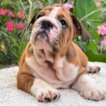 Newton, red white Bulldog en venta