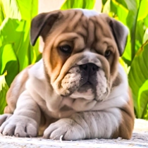 Sissy, red Bulldogge Welpen kaufen